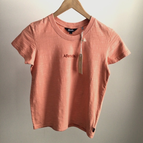 AFENDS WOMEN’S STANDARD FIT T-SHIRT SIZE 2  NWT - Picture 1 of 5